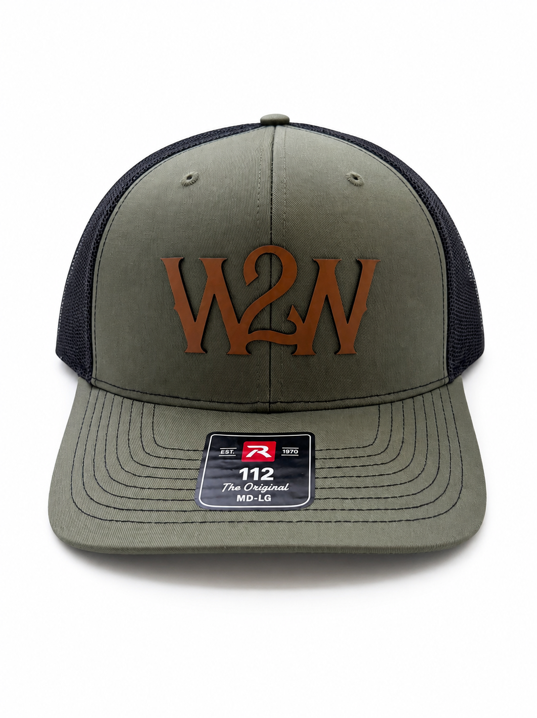 West to West Classic Trucker Hat - Olive/Black