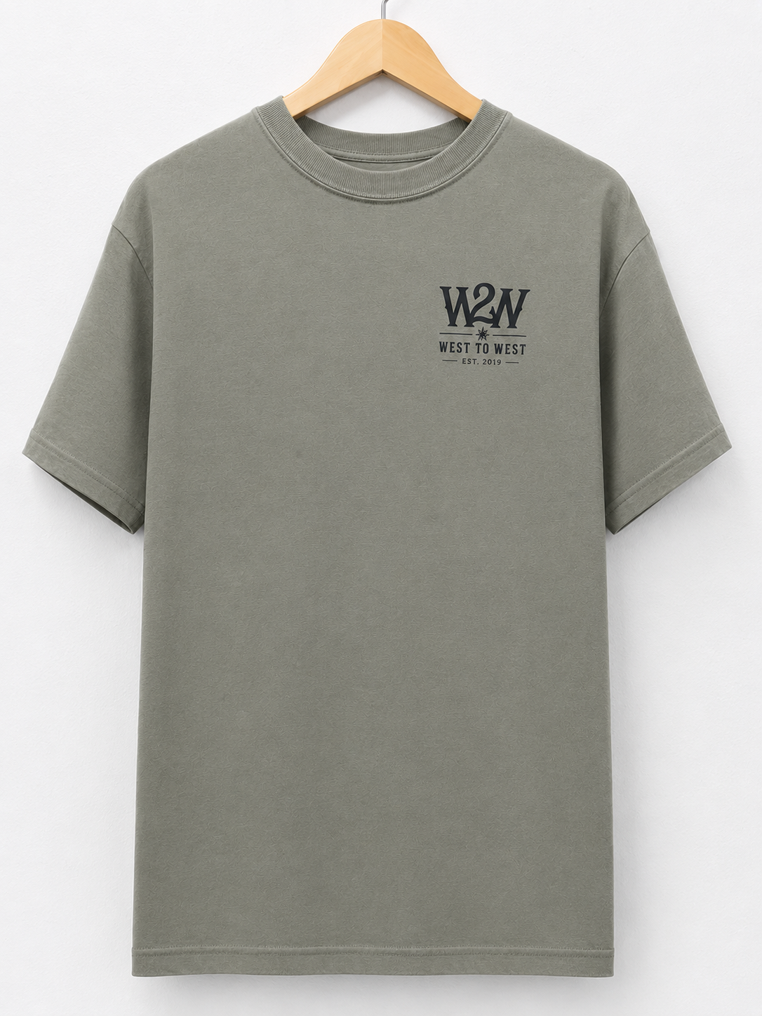 West to West Everyday Tee - Sandstone