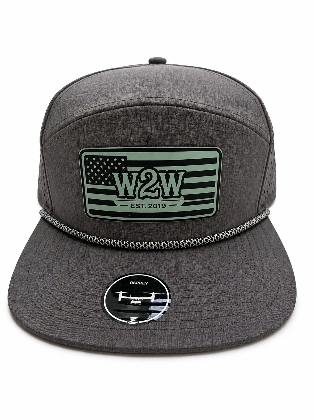 West to West Flag Rope Hat - Graphite