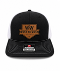 West to West Heritage Trucker Hat - Black/White