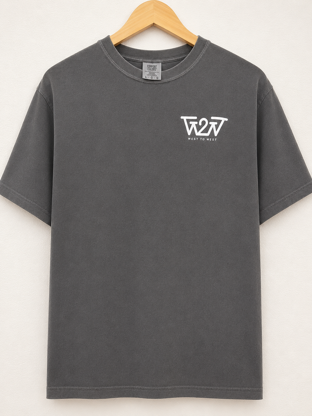 West to West Essential Tee - Pepper