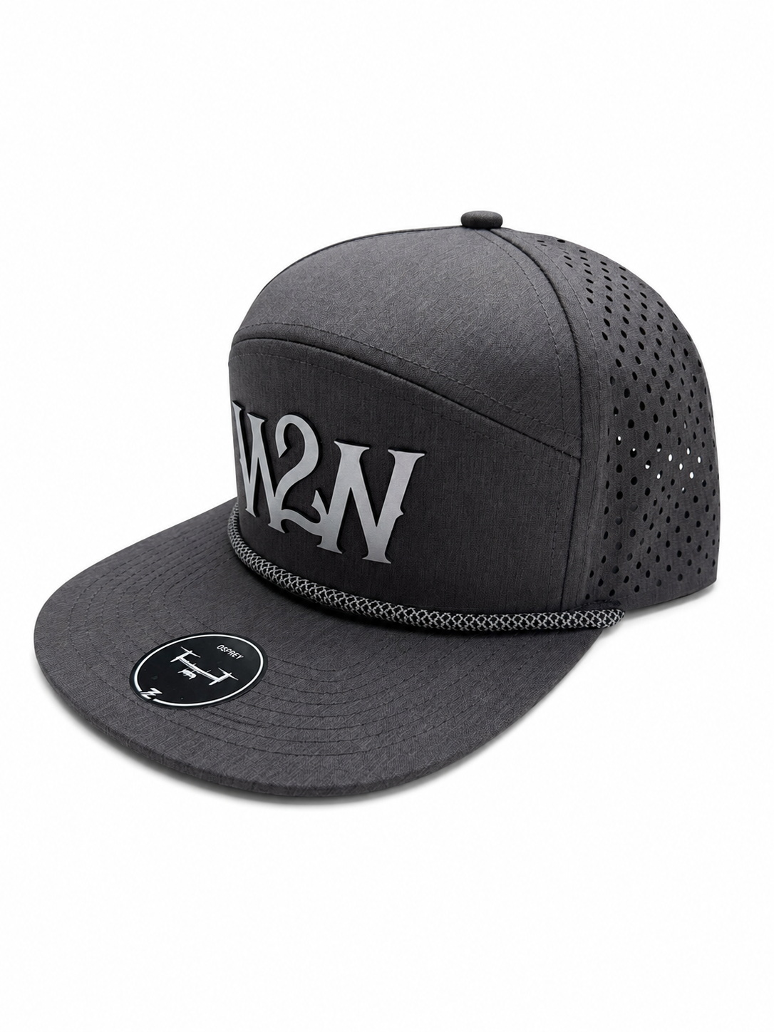West to West Osprey Rope Hat - Charcoal