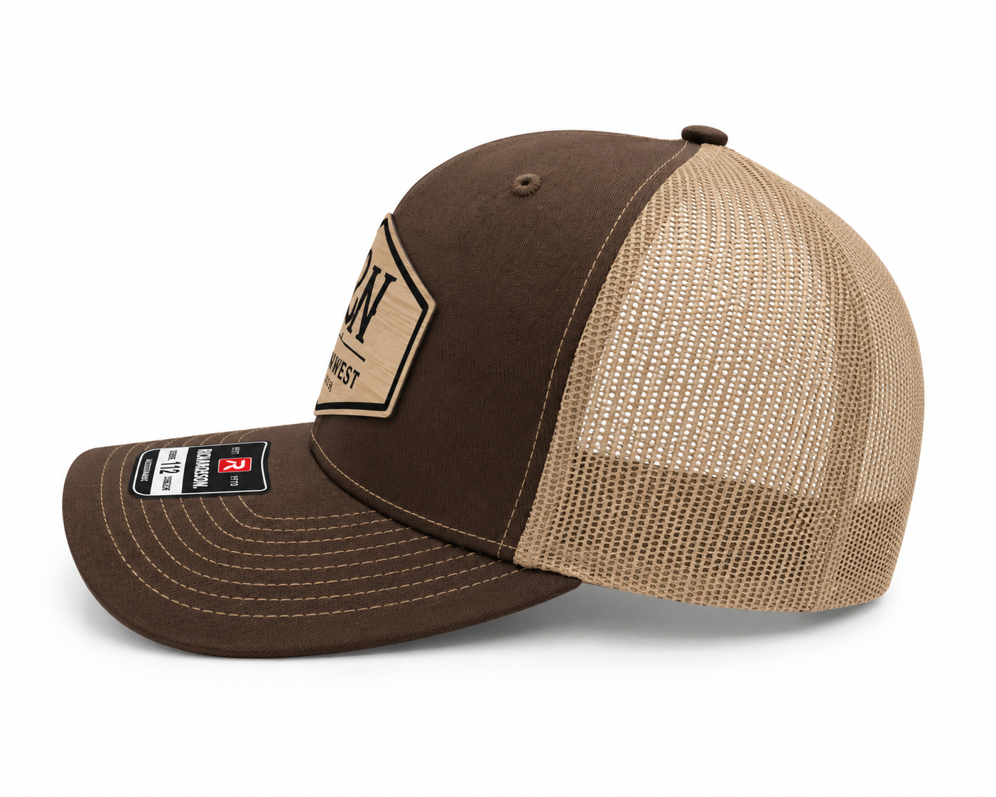 West to West Heritage Patch - Brown/Tan