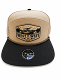 West to West Offshore Rope Hat - Sand/Black