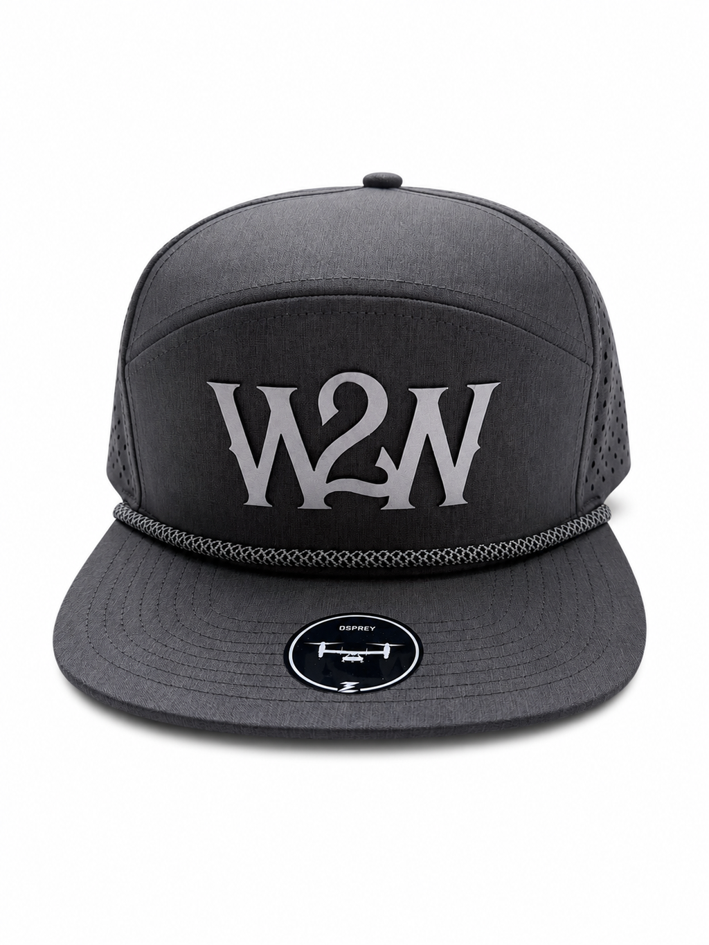 West to West Osprey Rope Hat - Charcoal