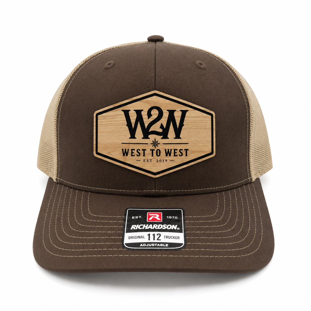 West to West Heritage Patch - Brown/Tan