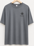 The Compass Performance Tee - Gray Concrete Heather