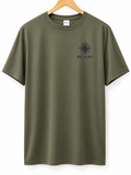 The Compass Performance Tee - Olive Green
