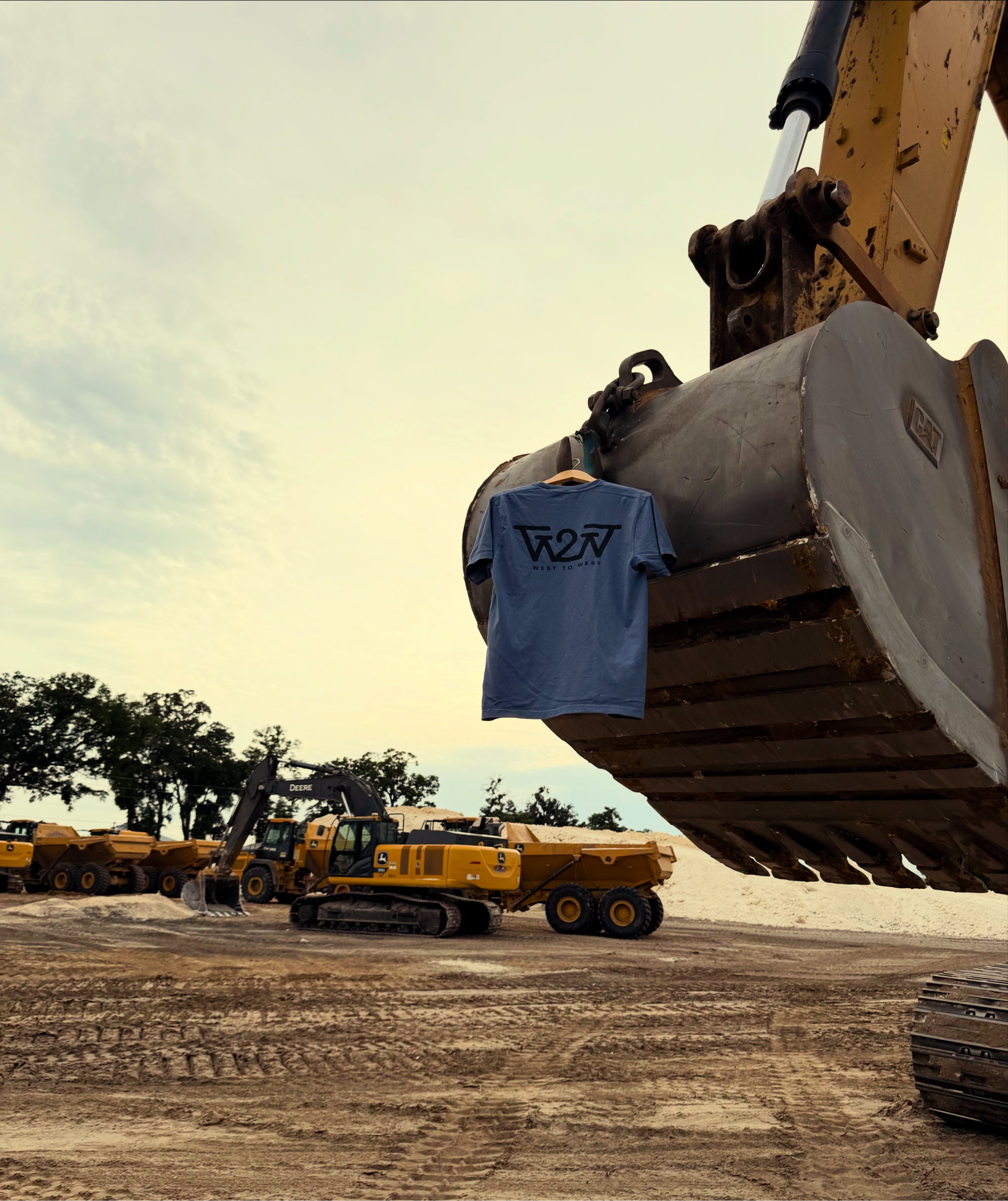 The Workhorse Tee - Blue Jean