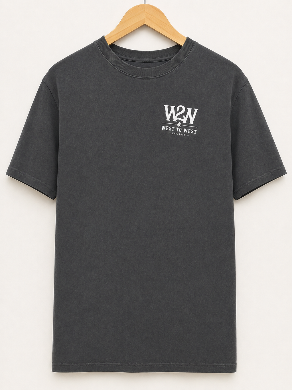 West to West Everyday Tee - Pepper
