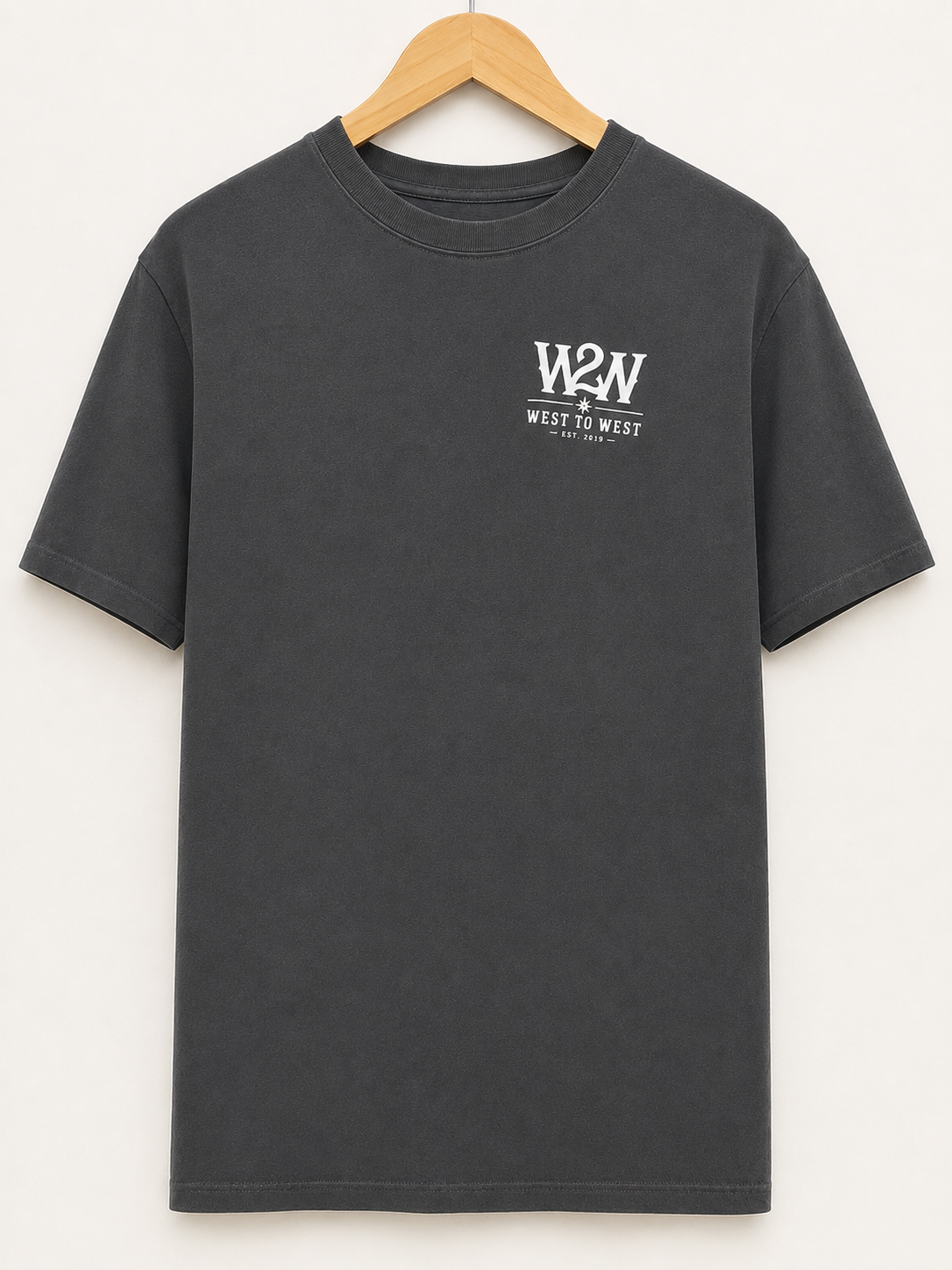West to West Everyday Tee - Pepper