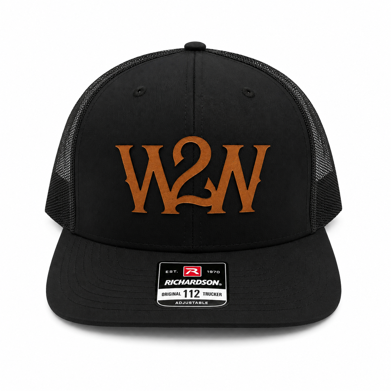 West to West Trucker Hat - Black/Copper
