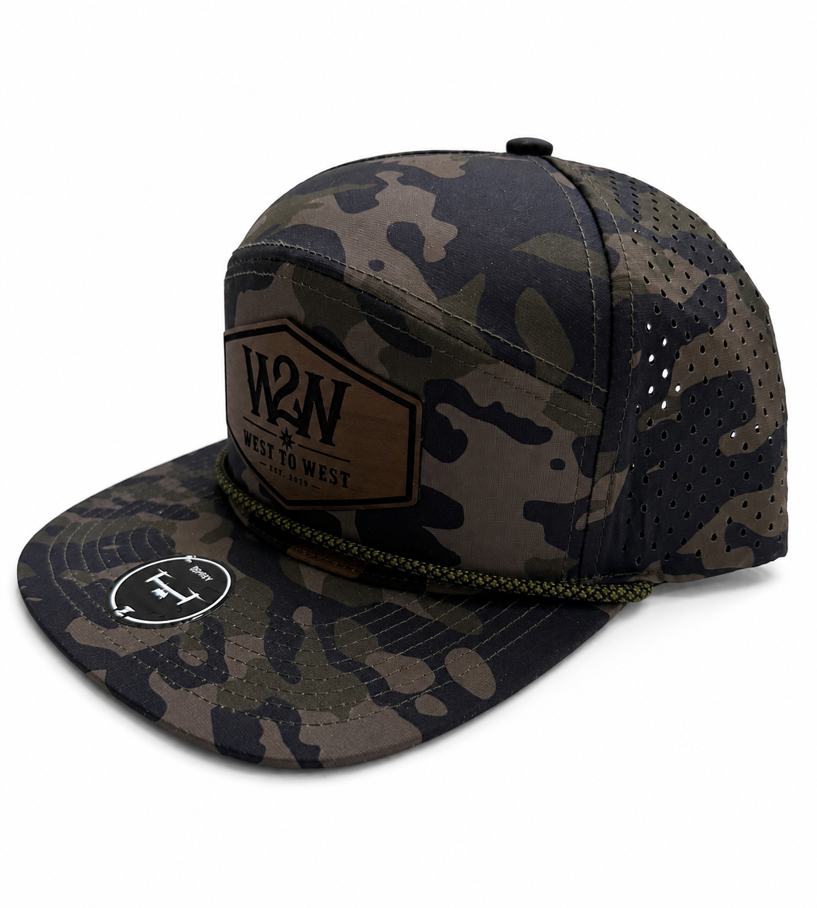 West to West Midnight Camo Rope Hat