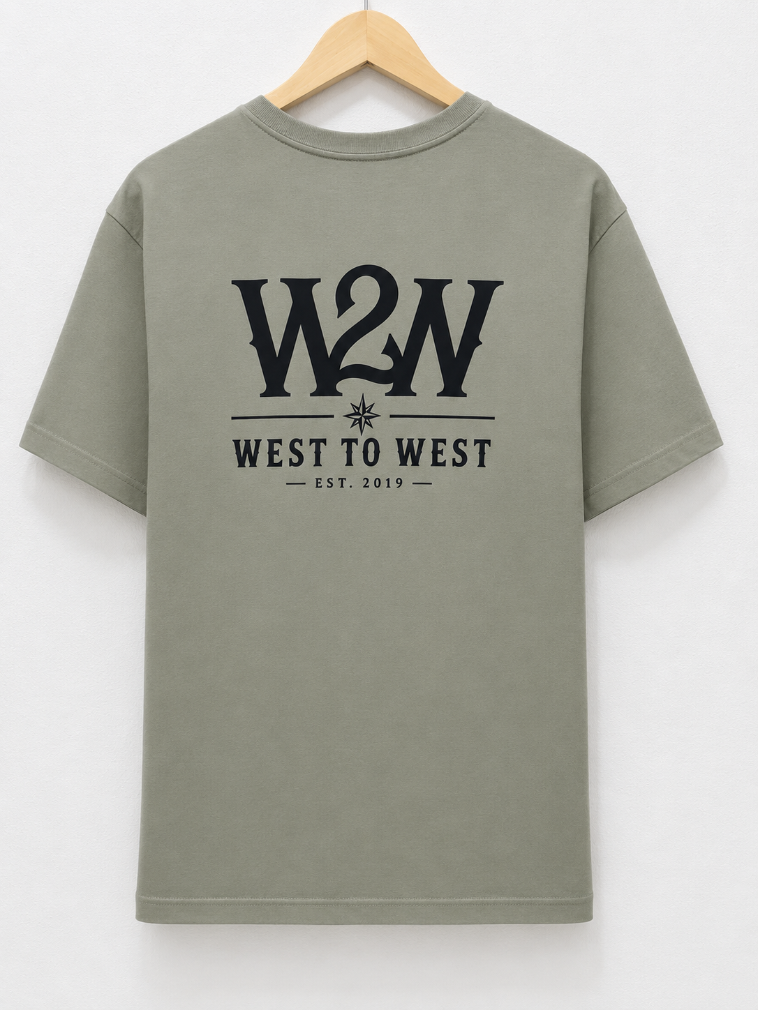West to West Everyday Tee - Sandstone