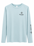 West to West Offshore Series Long Sleeve - Aqua Blue
