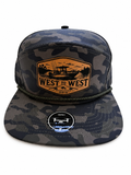 West to West Offshore Camo Rope Hat