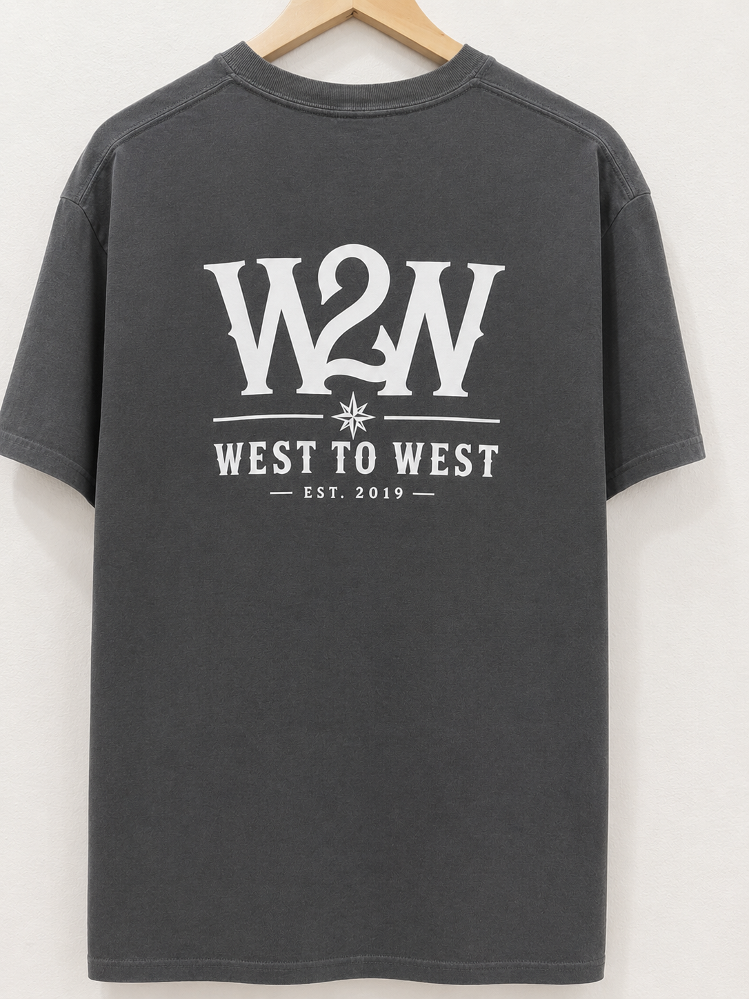 West to West Everyday Tee - Pepper