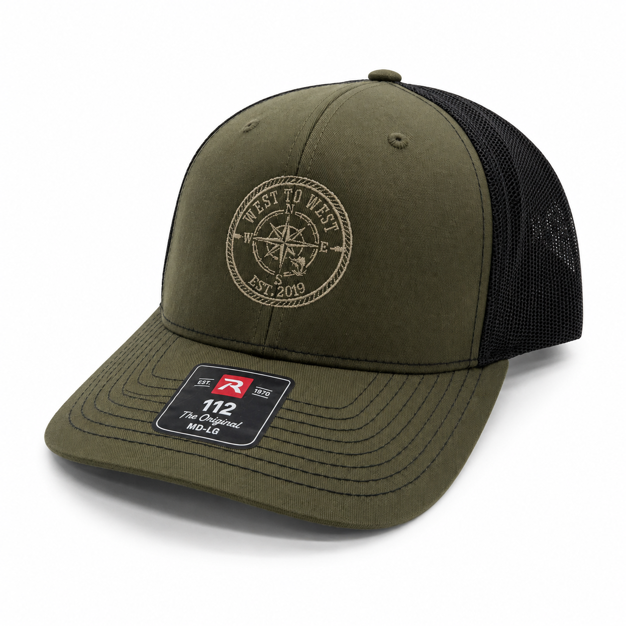 West to West Compass Hat - Loden/Black