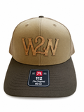 West to West Classic Trucker Hat - Khaki/Brown
