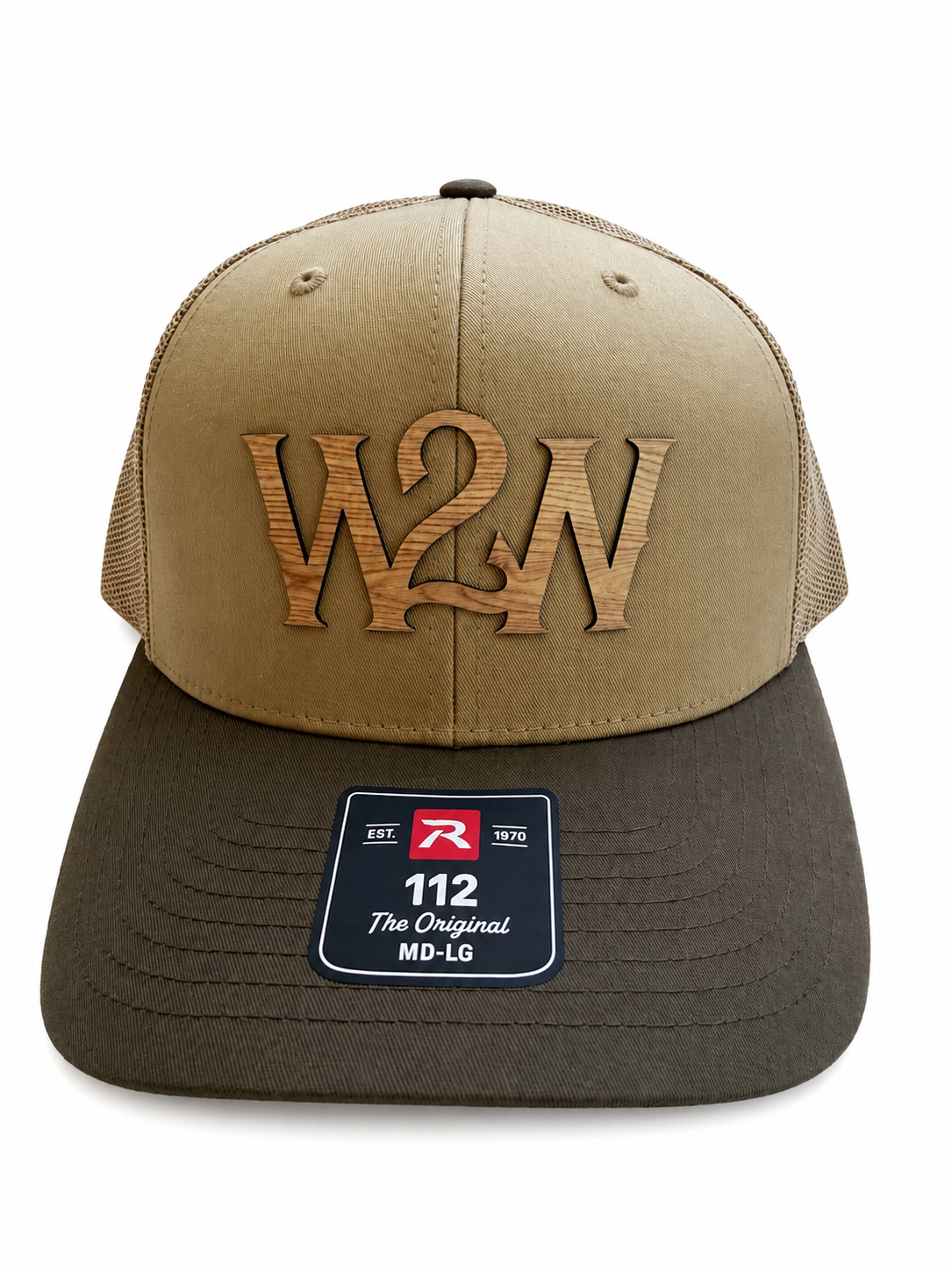 West to West Classic Trucker Hat - Khaki/Brown