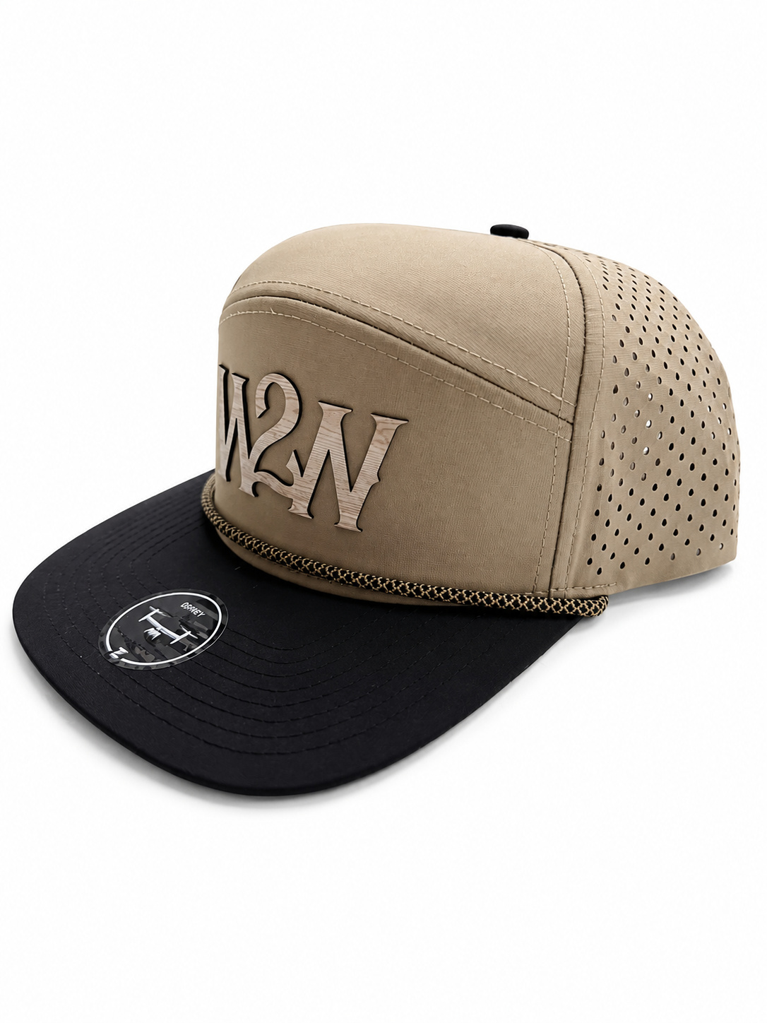 West to West Osprey Rope Hat - Sandstone/Black