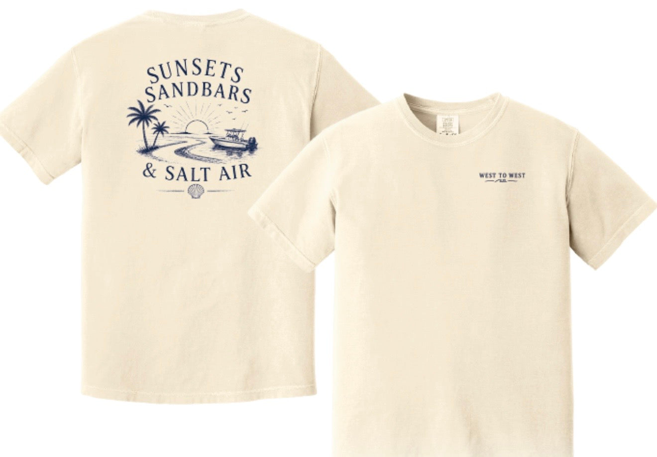 West to West Sandbar Tee - Ivory