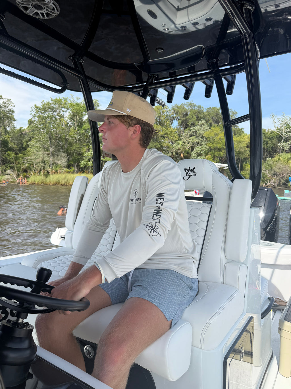 West to West Offshore Series Long Sleeve - Sand